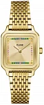 Gracieuse Petite Gold & Rainbow Stones Dial Yellow Gold