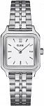 Gracieuse Petite Silver Bracelet White Dial