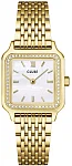 Gracieuse Petite Gold Bracelet White Pearl Dial