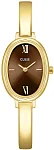 Cluse L'Ovale Yellow Gold Brown Dial CW16105