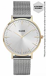 Cluse Boho Chic Mesh Silver Gold CW0101201016