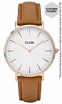 Cluse Boho Chic Rose Gold White Caramel CW0101201017