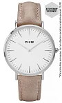 Cluse Boho Chic Silver White Hazelnut CL18234