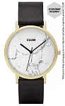 Cluse La Roche Gold White Marble/Black CL40003