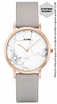 Cluse La Roche Petite Rose Gold White Marble/Grey CL40103