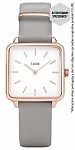 La Tetragone Rose Gold Leather Graphitte