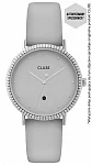 Le Couronnement Silver Silver Dial Soft Grey Leather