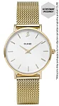 Cluse Minuit Heart Gold Mesh Gift Box ZESTAW Valentine CLG012