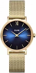 Minuit Mesh Gold Deep Blue