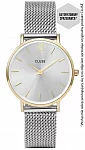 Cluse Minuit Mesh Gold Silver CW0101203015
