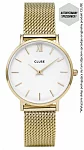 Minuit Mesh Gold White