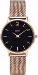 Minuit Mesh Rose Gold Black