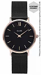 Minuit Mesh Rose Gold Black Black