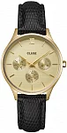 Minuit Multifunction Gold Black Lizard Strap