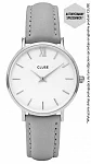 Cluse Minuit Silver White Grey CL30006