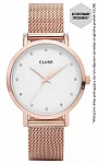 Cluse Pavane Mesh Rose Gold Stones CW0101202002