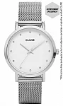 Cluse Pavane Mesh Silver Stones CW0101202001