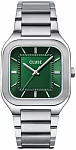Cluse Quadrus Steel Bracelet Green Dial CW25702