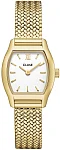 Cluse Tonnette Mini White Dial Yellow Gold Mesh CW16501