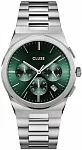 Vigoureux Chrono Man H-Link Silver Green Dial