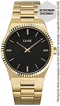 Vigoureux Man H-Link Yellow Gold Black Dial