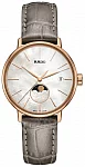Coupole Classic Moonphase Lady Quartz S Rose Gold PVD