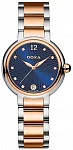 Blue Stone Rose Gold PVD