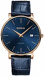 Doxa D-Light Gent Automatic Rose Gold PVD 171.90.201.03