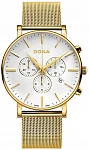 Doxa D-Light Gent Chrono Mesh Yellow Gold PVD 172.30.011.2.11