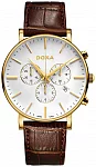 Doxa D-Light Gent Chrono Yellow Gold PVD 172.30.011.02