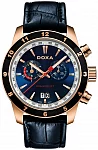 Doxa Grancircuit Gent Chrono Big-Date Rose Gold PVD 140.90.201.03