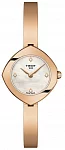 Femini-T Rose Gold PVD Bracelet Pearl Dial Diamonds