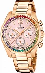 Festina Boyfriend Chronograph Rainbow Rose Gold F20639/4