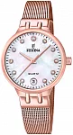 Mademoiselle Mother of Pearl Dial Mesh