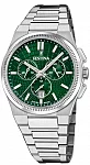 Swiss Made Rive Chrono Sapphire Green Dial