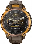 Instinct Crossover 45mm AMOLED Sapphire Bronze Sunburst with Cocoa Silicone Band HR GPS