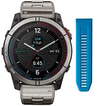 Garmin Quatix 7X 51mm Sapphire Solar Marine Smartwatch Titanium, Titanium Bracelet Set HR GPS 010-02541-61