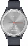 Vivomove 3S 39mm Granite Blue-Silver HR Hybrid Smartwatch