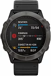Garmin fenix 6X Pro Sapphire 51mm Grey-Black HR GPS 32GB Digital Smartwatch 010-02157-11
