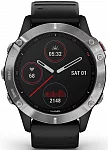 Garmin fenix 6 47mm Silver Black Band HR GPS Digital Smartwatch 010-02158-00