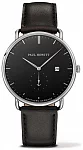 Paul Hewitt Grand Atlantic Line Silver Black Sea Leather Black PH-TGA-S-B-2M