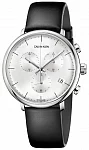 High Noon Chronograph Black Leather