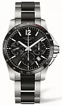 Conquest Column-Wheel Chronograph Ceramic
