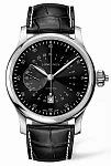 Longines Twenty-Four Hours Single Push-Piece Chronograph Strap XL L2.797.4.53.2