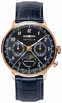 LZ129 Hindenburg Lady Quartz Moonphase Rose Gold