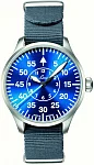 Aachen 39 Pilot Watch Automatic Blaue Stunde NATO