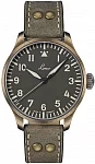 Laco Augsburg 42 Pilot Watch Automatic Olive Limited Edition LA-862127