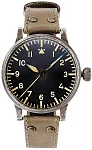 Laco Replica 55 Erbstuck Pilot Watch Original Mechanical Used Look LA-862196