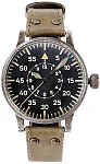 Laco Replica 55 Erbstuck Pilot Watch Original Mechanical Used Look LA-862197