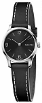 CALVIN KLEIN Lady Endless Black Dial Black Leather K7V231C1
